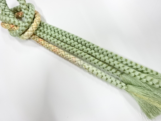 正絹　手組帯締め